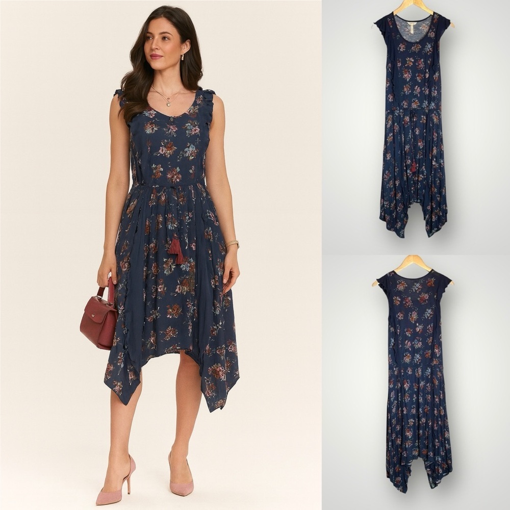 Matilda Jane Woodland Sprite Dress Size Small Choose Your Own Path Asymmetric